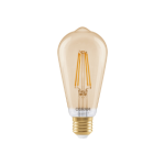 Osram SMART+ MATTER Filament Dimmable Classic Edison 53 824 Gold | E27 | 6 W | Warm White | Wi-Fi
