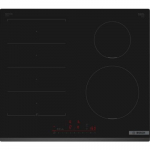 Pliidiplaat Bosch, 4 x induktsioon, 60 cm, faasitud serv, must