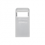 Kingston | USB 3.2 Flash Drive | DataTraveler micro | 256 GB | USB 3.2 | Silver