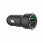 MOBIILILAADIJA AUTO USB 2PORT/TA-UC-A2PDQC20-CAR-01 GEMBIRD