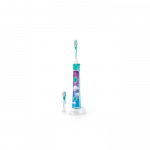 Philips | Sonic Electric toothbrush | HX6322/04 | Rechargeable | For kids | Number of brush heads included 2 | Number of teeth brushing modes 2 | Sonic technology | Aqua