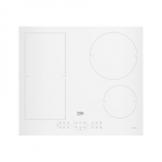Beko HII64200FMTW Hob, Induction, Width 58cm, 4 cooking zones, Touch control, White | BEKO