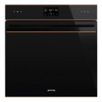 Ahi Smeg Dolce Stil Novo, 68 l, A+, p&uuml;rol&uuml;&uuml;s, must