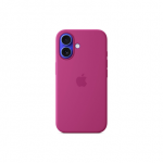 Apple Case with MagSafe | Apple | iPhone 16 | Silicone | Fuchsia