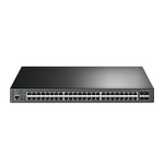 Switch | TP-LINK | Omada | TL-SG3452XP | Type L2+ | Rack | 48x10Base-T / 100Base-TX / 1000Base-T | 4xSFP+ | 1 | 1 | PoE+ port 48 | 500 W | TL-SG3452XP