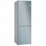 K&uuml;lmik Bosch, 186 cm, 218/103 l, 35 dB, elektrooniline juhtimine, NoFrost, inox