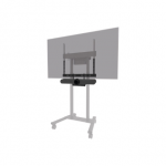 Neomounts AV60-500BL Videobar and laptop shelf kit | Universal | 43-110 " | Maximum weight (capacity) 8 kg | Black