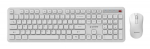 KEYBOARD +MOUSE WRL ENG/WH KBS-WPS-01-W GEMBIRD