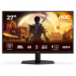 AOC Q27G42XNE | 27 " | VA | QHD | 16:9 | 180 Hz | 1 ms | 2560 x 1440 pixels | 300 cd/m&sup2; | HDMI ports quantity 2 | Black