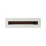 Lanberg 19" 3U Voltage Distrubution Panel with Din Rail TS-35 | Grey