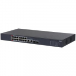 L&uuml;liti | DAHUA | CS4218-16ET-240 | T&uuml;&uuml;p L2 | Lauaarvuti/jalampe | 16x10Base-T / 100Base-TX | 16 PoE-porti | DH-CS4218-16ET-240 | DH-CS4218-16ET-240