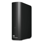 External HDD | WESTERN DIGITAL | Elements Desktop | 12TB | USB 3.0 | Drives 1 | Black | WDBWLG0120HBK-EESN