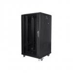Lanberg | Rack cabinet 19" free-standing 22U/600x600 (flat pack) | FF01-6622-12B | Black