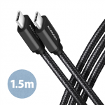 AXAGON Data and charging USB 3.2 Gen 1 cable, 1.5 m | BUCM3-CM15AB | USB Type C - USB Type C