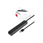 AXAGON HUE-SA7BP USB3.0 CHARGING hub