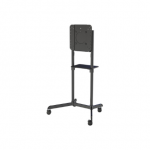 Neomounts Floor stand | NS-M1250BLACK TV trolley | Rotate, Tilt | 37-70 " | Maximum weight (capacity) 70 kg | Black
