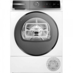 Kuivati Bosch, Seeria 8, soojuspumbaga, 9 kg, valge