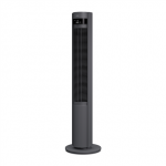 Duux Fan | Elevate | Tower Fan | Gray | Diameter 29 cm | Number of speeds 12 | Oscillation | 4-40 W