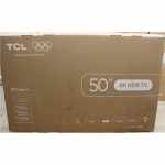 SALE OUT. TCL 50V6C 50" (126 cm) LED 4K TV | TCL LED 4K TV | 50V6C | 50 | Smart TV | Google TV | UHD | Black | DAMAGED PACKAGING