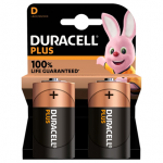 Duracell | Plus MN1300 | D | Alkaline | 2 tk