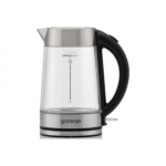 Gorenje Kettle | K17GDWII | 2200 W | Electric | 1.7 L | 360&deg; rotational base | Stainless steel/Glass | Stainless steel/Transparent