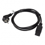 Lanberg CEE 7/7->IEC 320 C19 power cord 1.8m 16A VDE, black | Lanberg