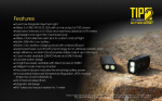 TASKULAMP T-SEERIA 720 LUUMENIT/TIP2 NITECORE