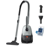 Vacuum Cleaner | PHILIPS | Input power 850 W | Dust capacity 3 L | Cylinder vacuum | Cleaning type Dry | Dust container Dust bag | Colour Black/Grey | XD2142/12
