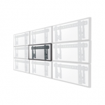 Neomounts Wall mount | LED-VW1000BLACK Videowall wall mount | 40-75 " | Maximum weight (capacity) 50 kg | Black