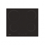 Candy | Hob | CH64CCB/4U2 | Vitroceramic | Number of burners/cooking zones 4 | Touch | Black
