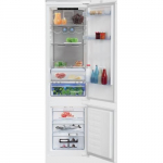 K&uuml;lmik Beko, integreeritav, 193,5 cm, 215/69 l, 32 dB, elektrooniline juhtimine, NoFrost, valge