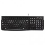 LOGITECH K120 juhtmega klaviatuur must USB OEM - EMEA (USA)