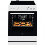 Elektripliit Electrolux, 4x HighLight, elektriahi, 60 cm, valge
