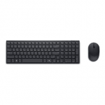Dell | Silent Keyboard and Mouse | KM555 | Keyboard and Mouse Set | Wireless | US International (QWERTY) | Black | 2.4 GHz, Bluetooth 5.1 | Wireless connection