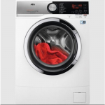 Pesumasin AEG, eestlaetav, 6 kg, 1200 p/min, inverter, valge