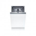 Bosch Dishwasher | SPT4EMX17E | Built-in | Width 45 cm | Number of place settings 10 | Number of programs 6 | Energy efficiency class B | Display | White