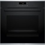 Bosch Oven | HBA272BB3 | 71 L | Electric | Pyrolysis/Hydrolytic | Touch control | Height 59.5 cm | Width 59.4 cm | Black