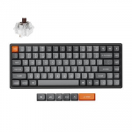 Keychron K2 Max RGB Aluminum - US Layout - Hot-Swappable Gateron Super Brown Wireless Keyboard