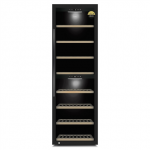 Caso | Smart Wine Cooler | WineExclusive 180 | Energy efficiency class G | Free standing | Bottles capacity 180 bottles | Cooling type Compressor technology | Black
