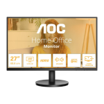 AOC U27B3A | 27 " | IPS | UHD | 16:9 | 60 Hz | 4 ms | 3840 x 2160 pixels | 350 cd/m&sup2; | HDMI ports quantity 2