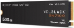 SSD | WESTERN DIGITAL | Black SN7100 | 500GB | M.2 | PCIe Gen4 | NVMe | 3D TLC | Write speed 5800 MBytes/sec | Read speed 6800 MBytes/sec | WDS500G4X0E
