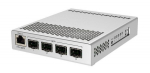 Switch | MIKROTIK | 1x10Base-T / 100Base-TX / 1000Base-T | 4xSFP+ | PoE port 1 | CRS305-1G-4S+IN