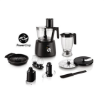 Philips | Avance Collection | Food processor | 1000 W | Number of speeds 12 | Bowl capacity 2.2 L | Black