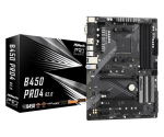 P&otilde;hiplaat | ASROCK | AMD B450 | SAM4 | ATX | 4xPCI-Express 2.0 1x | 2xPCI-Express 3.0 16x | 2xM.2 | M&auml;lu DDR4 | M&auml;lupesad 4 | 1x15pin D-sub | 1xHDMI | 1xDisplayPort | 2xAudio-In | 1xAudio-Out | 2xUSB 2.0 | 1xUSB t&uuml;&uuml;p C | 5xUSB 3.2 | 1xPS/2 | 1xRJ45 | ...