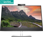 RENEW SILVER HP E27m G4 QHD Charging Conferencing Monitor - 27" 2560x1440 QHD 300-nit 75Hz AG, IPS, USB-C(65W)/HDMI/DisplayPort/DisplayPort-out, 4x USB-A, speakers, 5MP webcam, RJ-45 LAN, height adjustable/tilt/swivel/pivot, 1 years