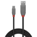 KAABEL USB2 A MIKRO-B 5M/ANTHRA 36735 LINDY