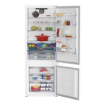 BEKO sisseehitatud k&uuml;lmik BCNE400E40SN, laius 69 cm, k&otilde;rgus 194 cm, energiaklass E, HarvestFresh, Neo Frost, Inverter-mootor
