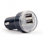 EnerGenie | 2-portiline USB-laadija | EG-U2C2A-CAR-02