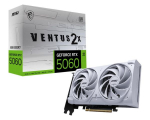 Graphics Card | MSI | NVIDIA | GeForce RTX 5060 | 8 GB | GDDR7 | 128 bit | PCI Express x16 5.0 | Active | 50608GVENTUS2XOCWH