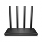Router | Archer C6 | 802.11ac | 300+867 Mbit/s | 10/100/1000 Mbit/s | Ethernet LAN (RJ-45) ports 4 | Mesh Support No | MU-MiMO Yes | No mobile broadband | Antenna type 4xExternal | No